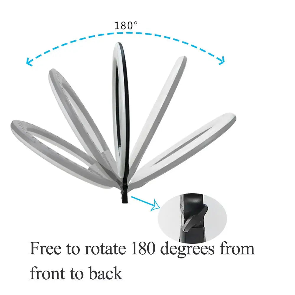 22-inch Ring Light 3000-6500K Color LED Video Ring Lamp Soft Light with Phone Holder and Remote for MakeUp Youtube Photo Studio