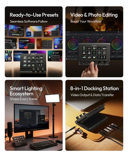 Stream Deck Creative Desktop Control Hub D200X D200H D200 For Video Photo Livestream