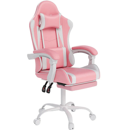Ergonomic High Back Racing Style Executive Gaming Chair With Headrest &amp; Lumbar Support For Computer Office, Custom