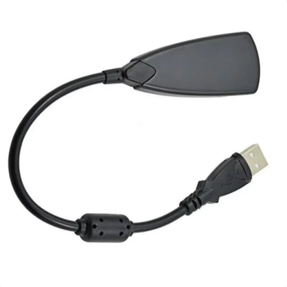 USB Sound Card Computer Gaming Specific External High-End Sound Card, 5HV2 Stereo 7.1 Channel Wired Sound Card