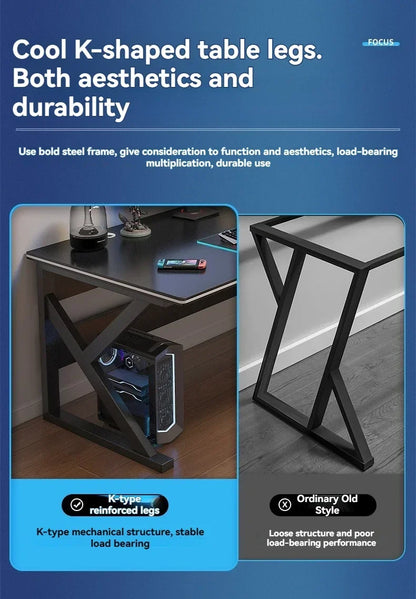 Household Goods Computer Desk, Home Desk, Student Learning Desk, Simple Gaming Desk, E-sports Desk, Workbench, Office Desk