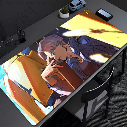 Dragon Ball Trunks Mouse Pad big Computer Office Game Table Mats Rubber non-slip Gaming Keyboard coaster Long Desk Pads Mousepad