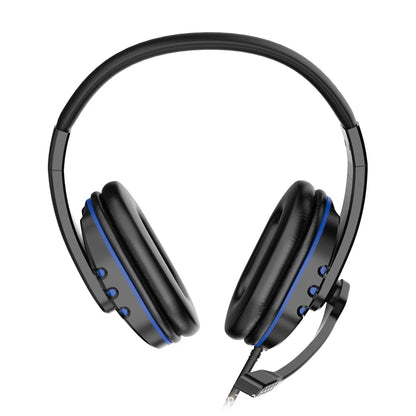 Headphones 3.5mm Wired Gaming Headset Earphones Music For PS4 Play Station 4 Game PC Chat Computer With Microphone