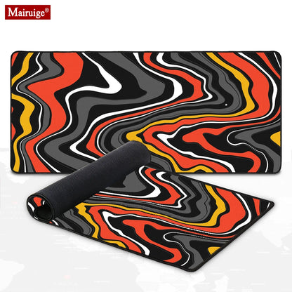 XXL Strata Liquid 900x400 Mouse Pad Computer Laptop Anime Keyboard Mouse Mat Large Mousepad Keyboards Gamers Decoracion Desk Mat