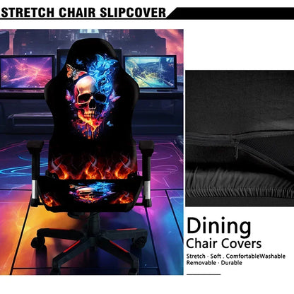 1 Set Gaming Chair Cover Elastic Computer Chair Backrest Armrest Cover Protector Universal Soft Thicken Armchair Seat Covers 의자