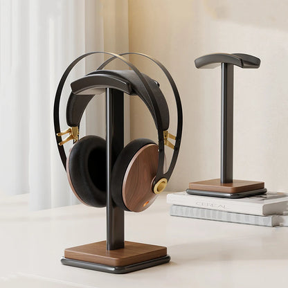 Curved Desktop Headphones Stand Stable Base Headset Display Holder Bracket For Gaming Music Over Ear Headsets