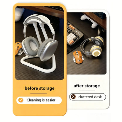 Headphone Stand,Universal for Various Headphones, Anti-Slip Base, Durable and Sturdy, Ideal for Storage, Display, and Protection
