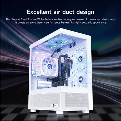 Ningmei Lumishore Gaming Pc Amd Ryzen 7 5700g 16Gb Ram 1Tb Ssd Wifi Windows 11 Gaming Pc