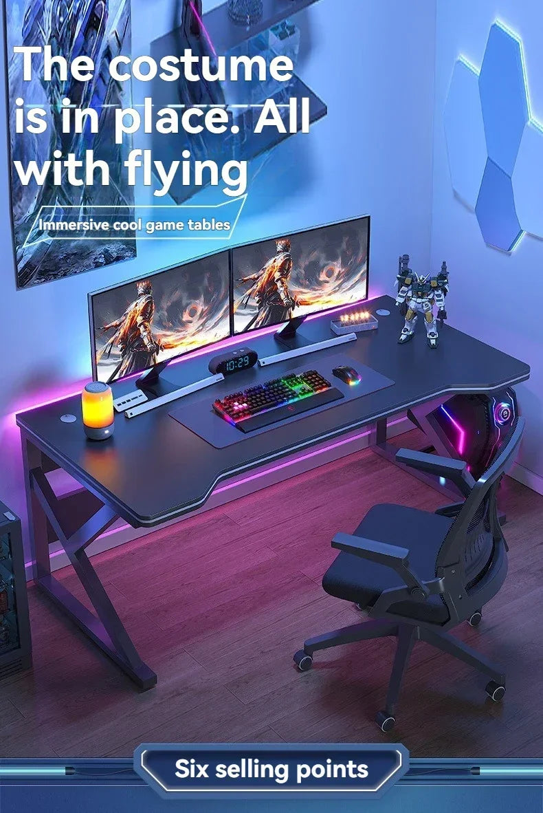 Household Goods Computer Desk, Home Desk, Student Learning Desk, Simple Gaming Desk, E-sports Desk, Workbench, Office Desk