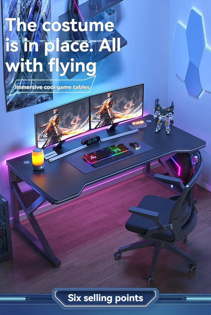 Household Goods Computer Desk, Home Desk, Student Learning Desk, Simple Gaming Desk, E-sports Desk, Workbench, Office Desk