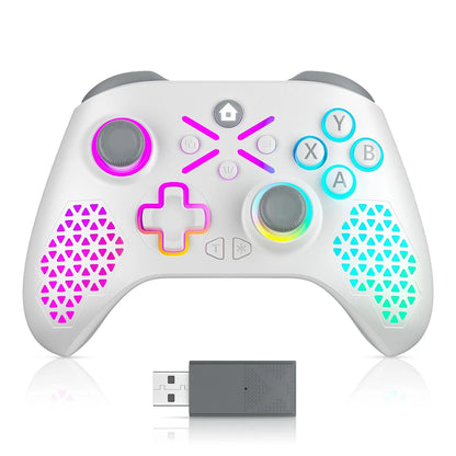 RGB Wireless For Xbox Controller Xbox One/xbox Series X/S/PC With 650mah Battery gamepad Multi-Function Joystick Controller