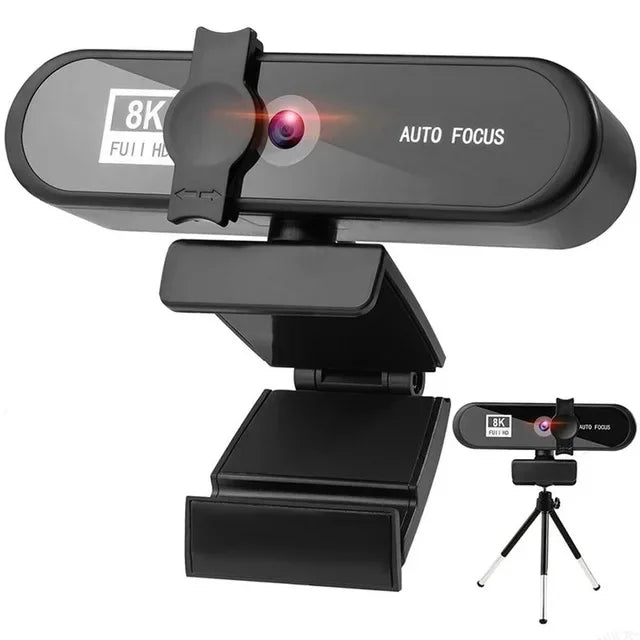 8K/4K HD Webcam Autofocus Conference PC Live Broadcast Webcam USB Webcam Office Meeting House With Microphone 1080P HD Webcam