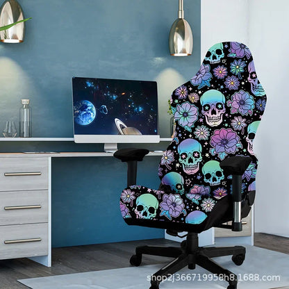 1 Set Gaming Chair Cover Elastic Computer Chair Backrest Armrest Cover Protector Universal Soft Thicken Armchair Seat Covers 의자