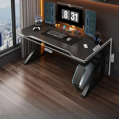 Gaming Computer Desk Home Office Study Desk Adjustable Height Compact Small Space Ergonomic Desk Mesa Para Computador Furniture