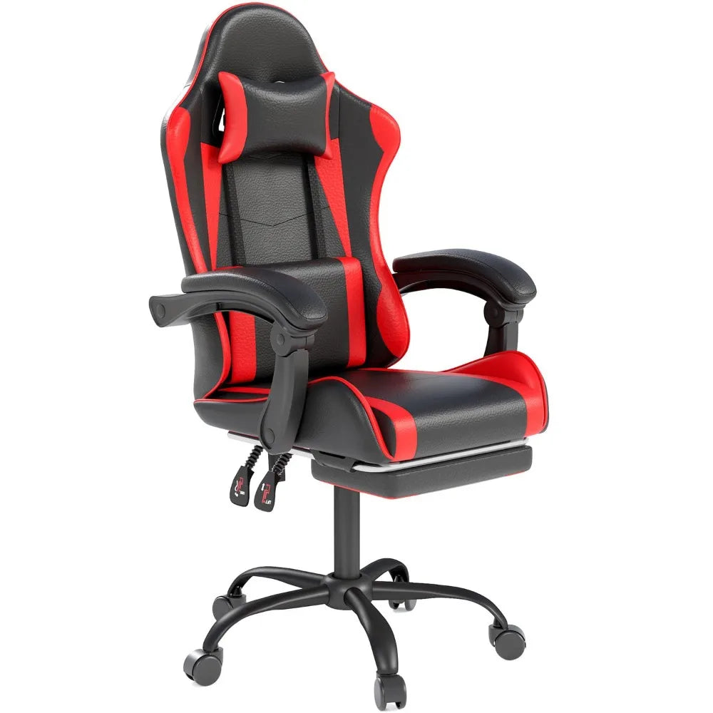 Ergonomic High Back Racing Style Executive Gaming Chair With Headrest &amp; Lumbar Support For Computer Office, Custom