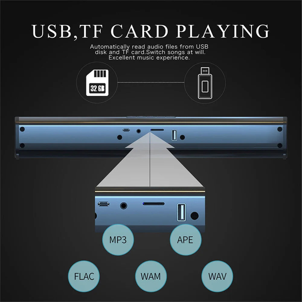 Home Theater Sound System Bluetooth Speaker Computer Speakers For TV Soundbar Wired Wireless Bass Subwoofer Speaker