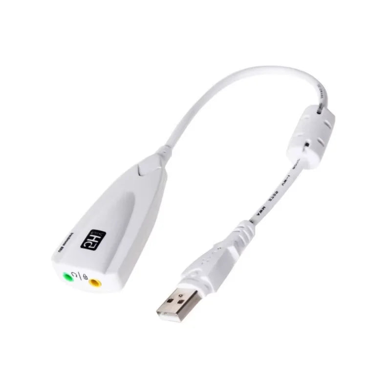 USB Sound Card Computer Gaming Specific External High-End Sound Card, 5HV2 Stereo 7.1 Channel Wired Sound Card