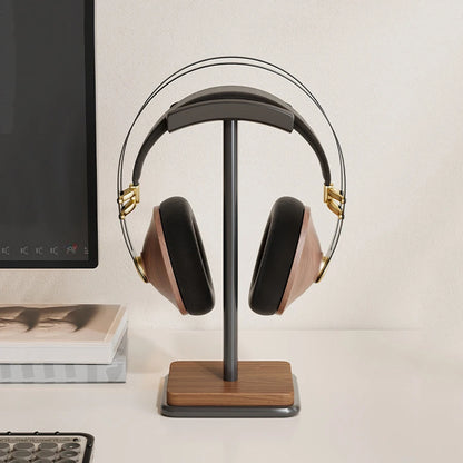 Curved Desktop Headphones Stand Stable Base Headset Display Holder Bracket For Gaming Music Over Ear Headsets