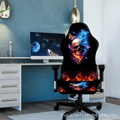 1 Set Gaming Chair Cover Elastic Computer Chair Backrest Armrest Cover Protector Universal Soft Thicken Armchair Seat Covers 의자