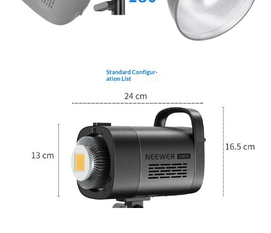 Studio LED Fill Light For Live Streaming Complete With A Soft box Bracket And Spotlights