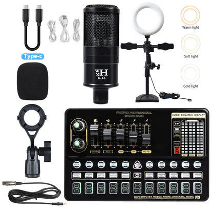 Sound Card Bm800 Set Microphone Stand Cell Phone Sound Card Set